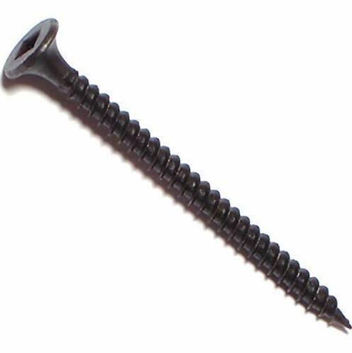 #6 X 2-1/4 TRIM HEAD DRYWALL SCREW, BLACK - CTN / 3,000